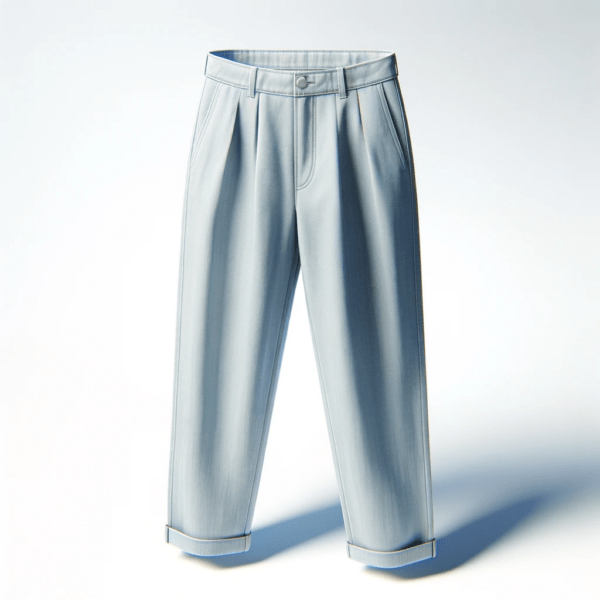 Pale Blue Trousers